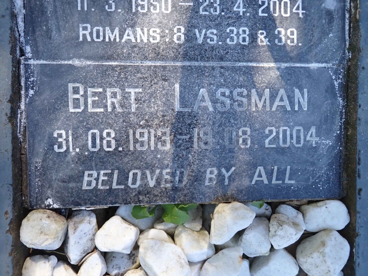 LASSMAN Bert 1913-2004