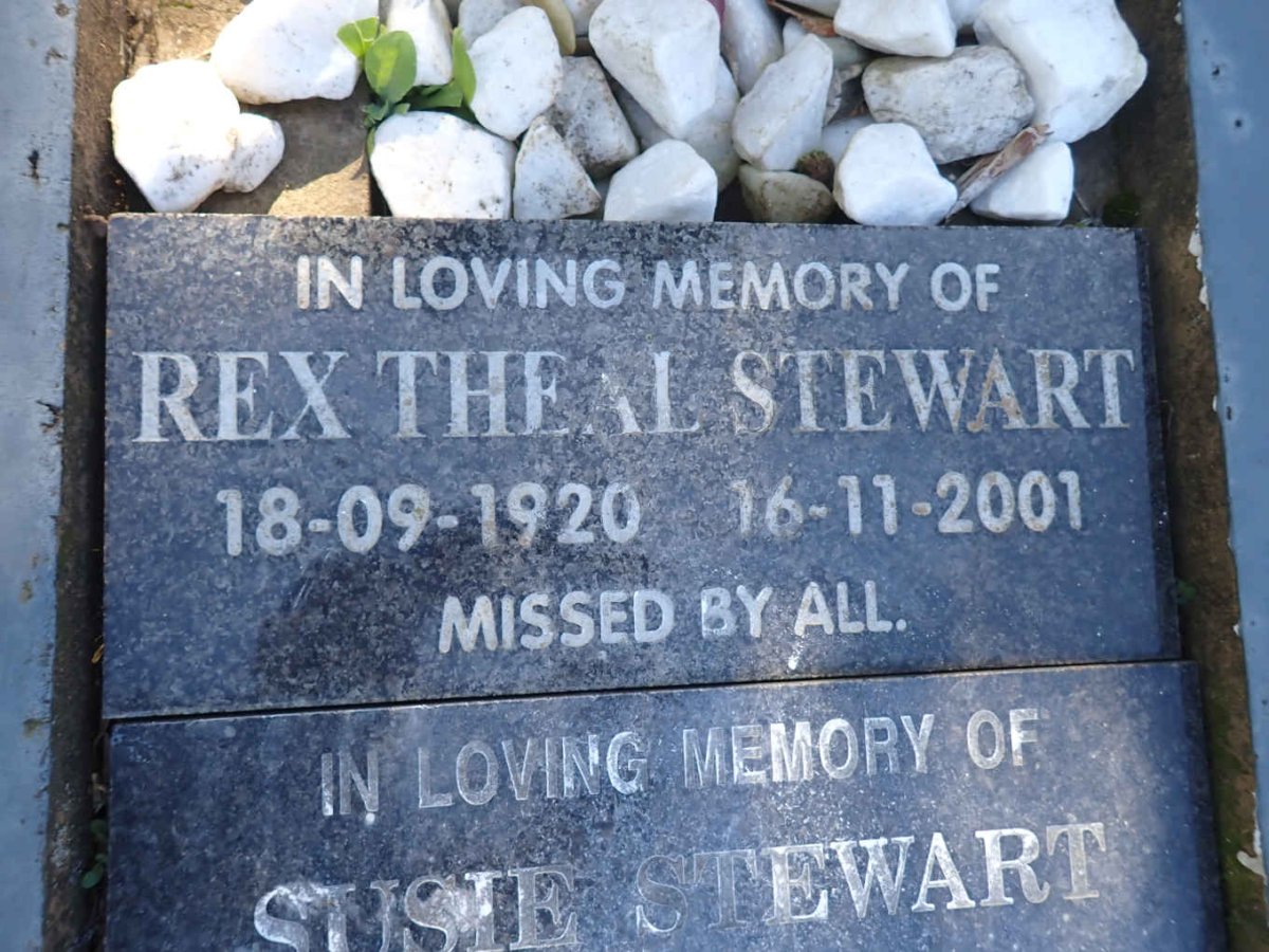 STEWART Rex Theal 1920-2001