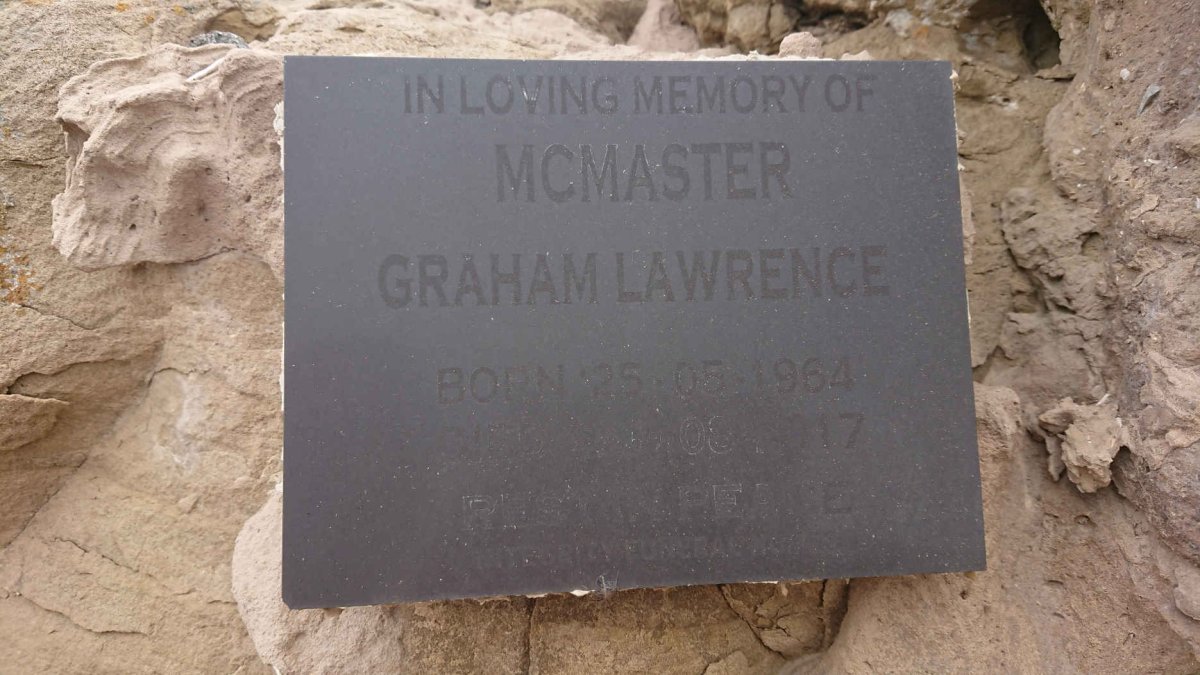 MCMASTER Graham Lawrence 1964-2017