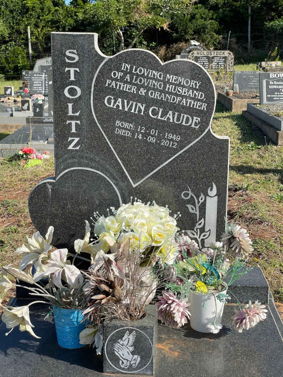 STOLTZ Gavin Claude 1949-2012