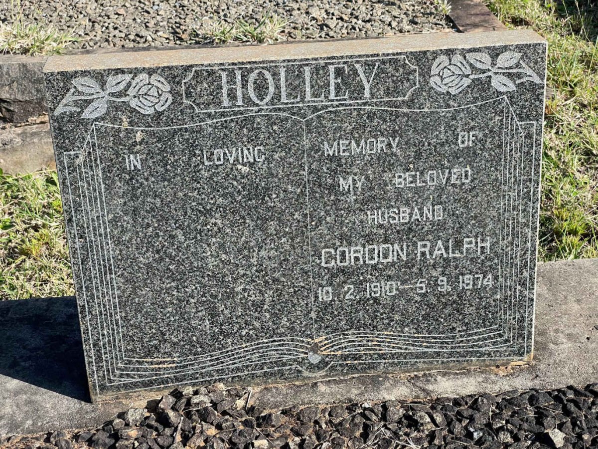 HOLLEY Gordon Ralph 1910-1974
