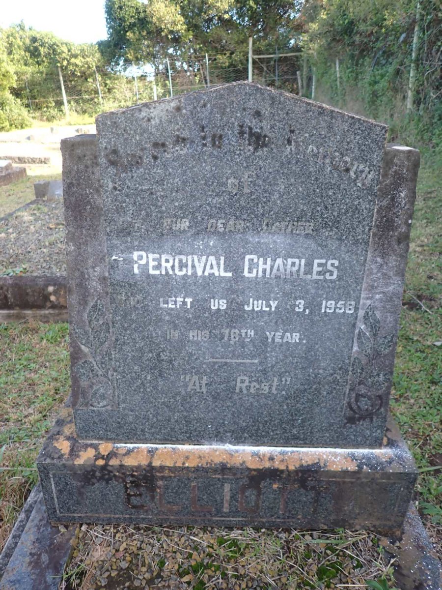 ELLIOTT Percival Charles -1958