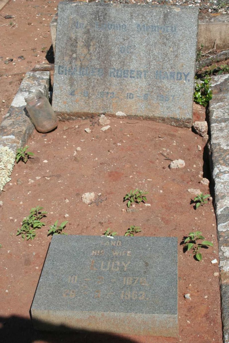 HARDY Charles Robert 1873-1957 & Lucy 1876-1963 _1