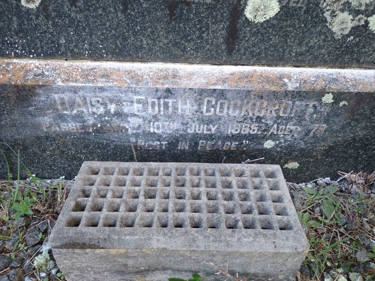 COCKCROFT Daisy Edith -1965