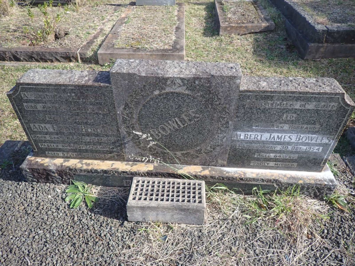 BOWLES Albert James -1954 &amp; Ada Emily 1892-1949 _1