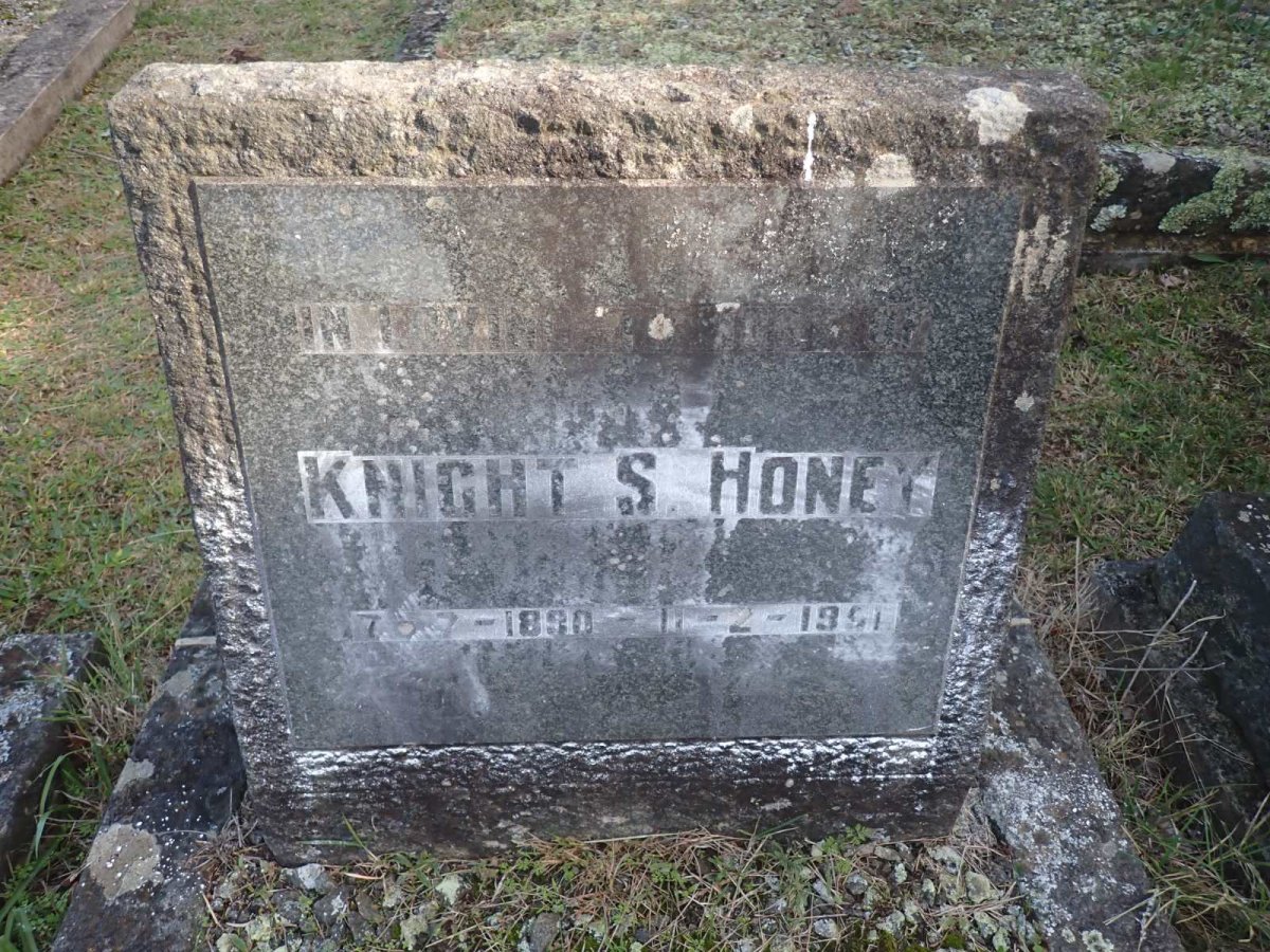 HONEY Knight S. 1890-1951
