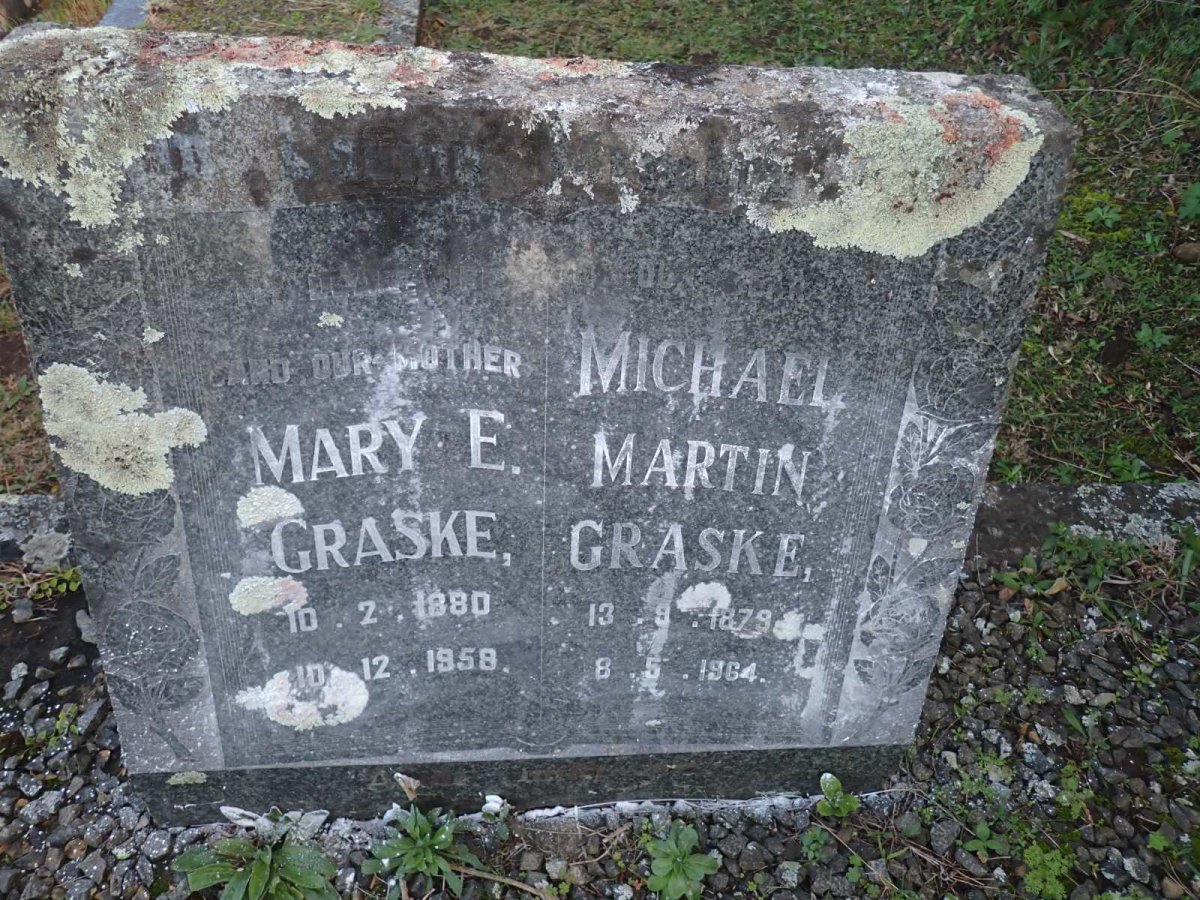 GRASKE Michael Martin 1879-1964 &amp; Mary E. 1880-1958