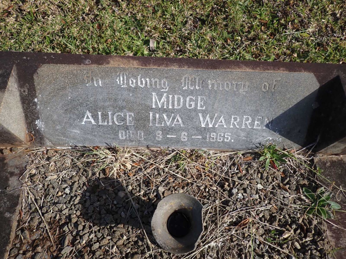WARREN Alice Ilva -1965