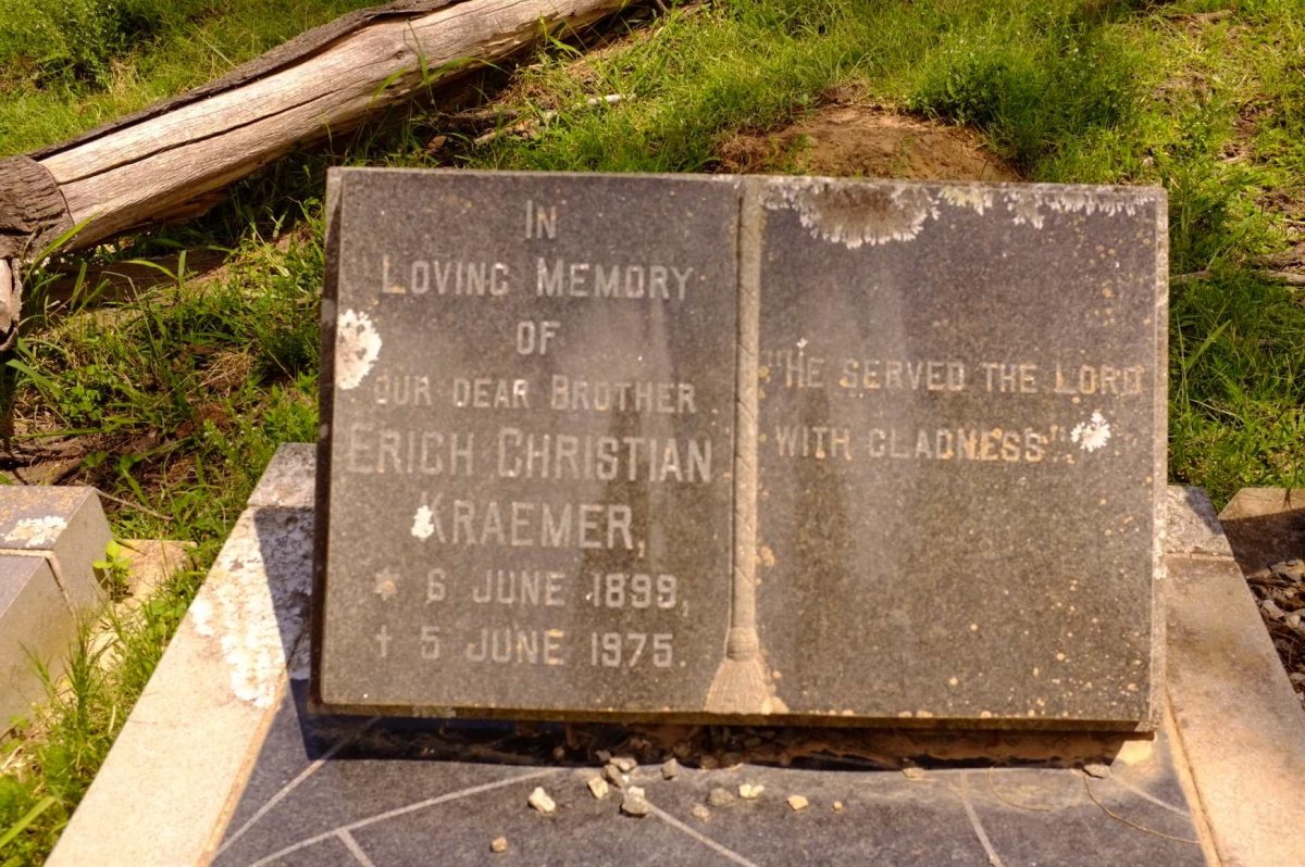 KRAEMER Erich Christian 1899-1975