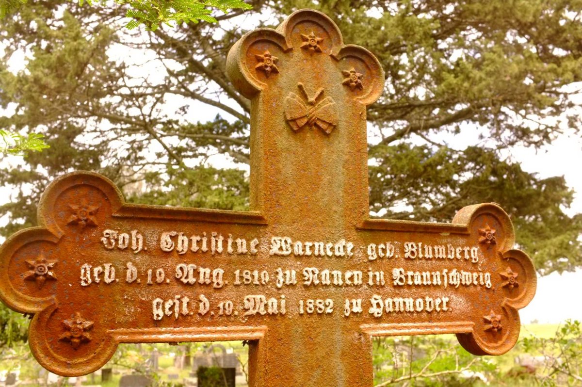 WARNEKE Joh. Christine nee BLUMBERG 1810-1882