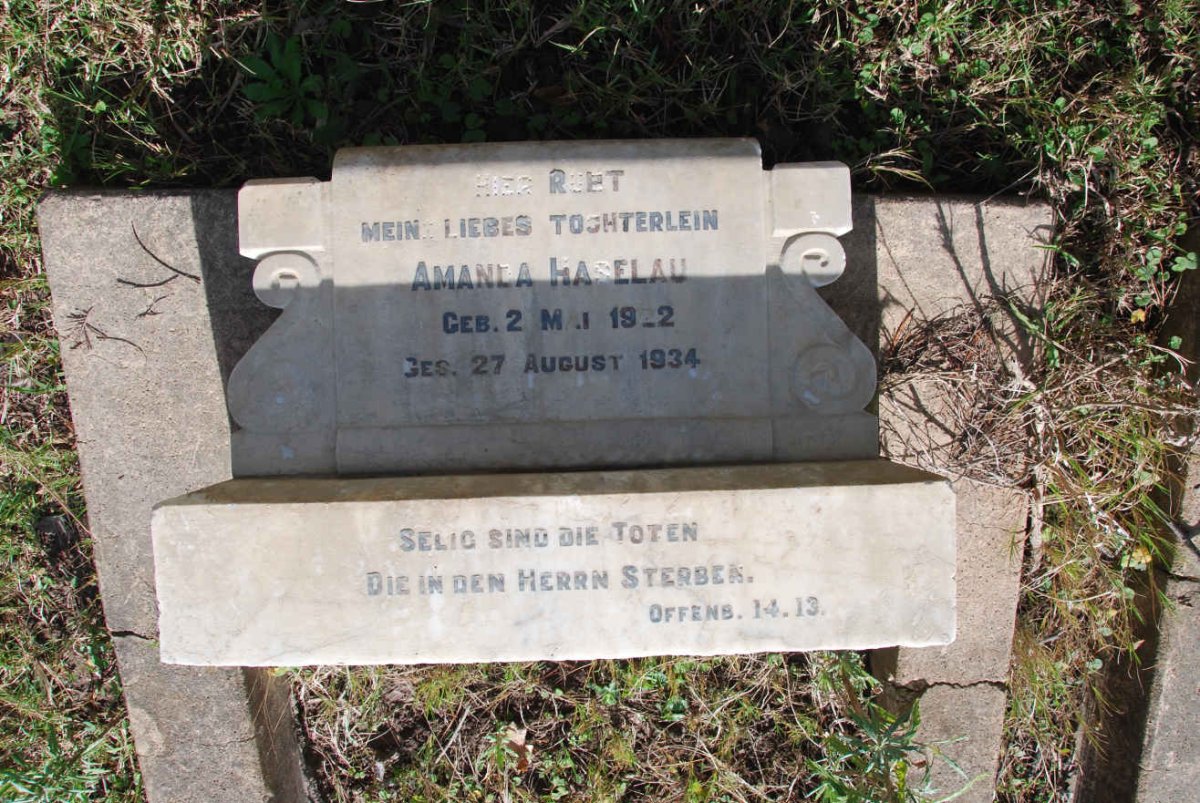 HASELAU Amanda 1922-1934