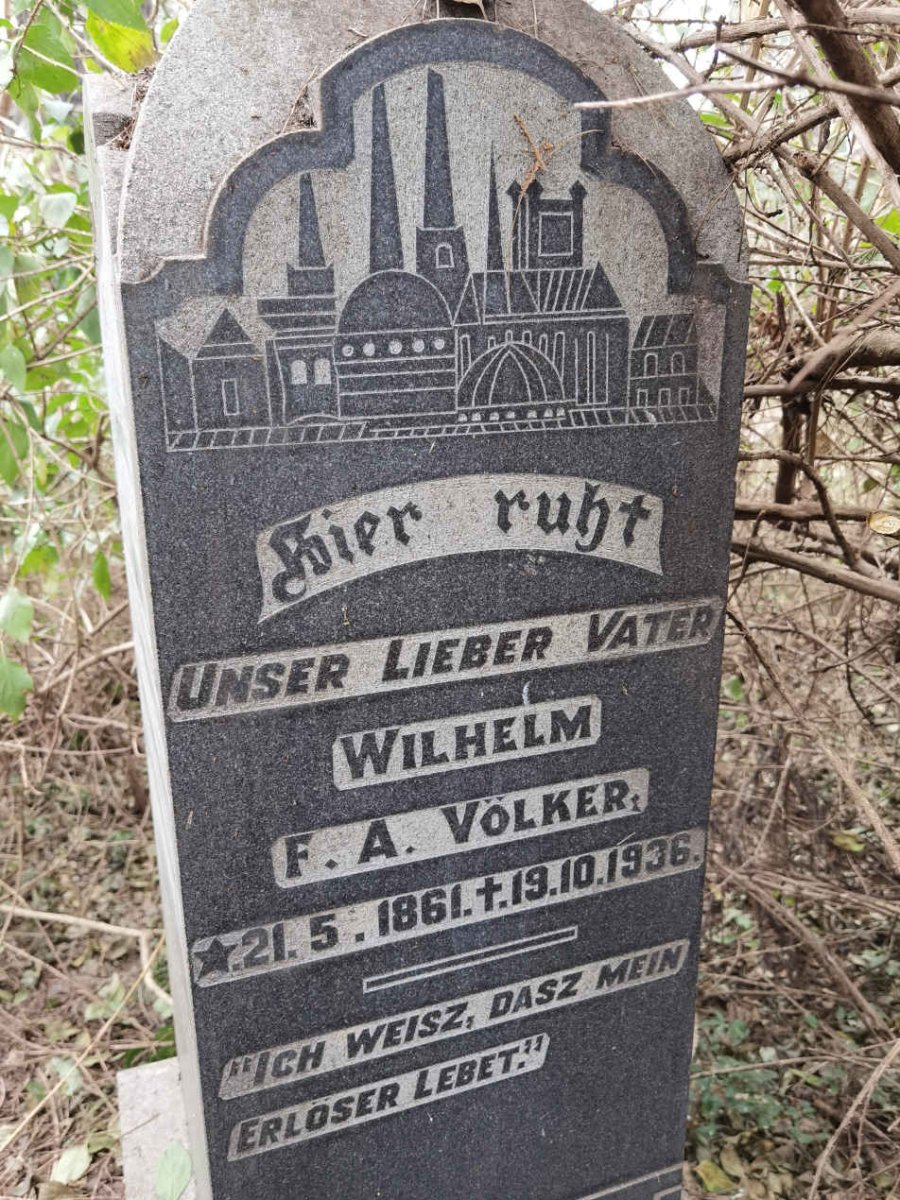 VOLKER Wilhelm F.A. 1861-1936