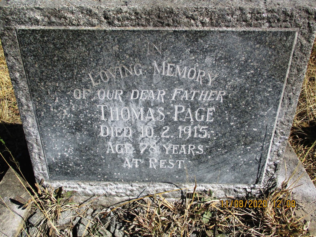PAGE Thomas -1915