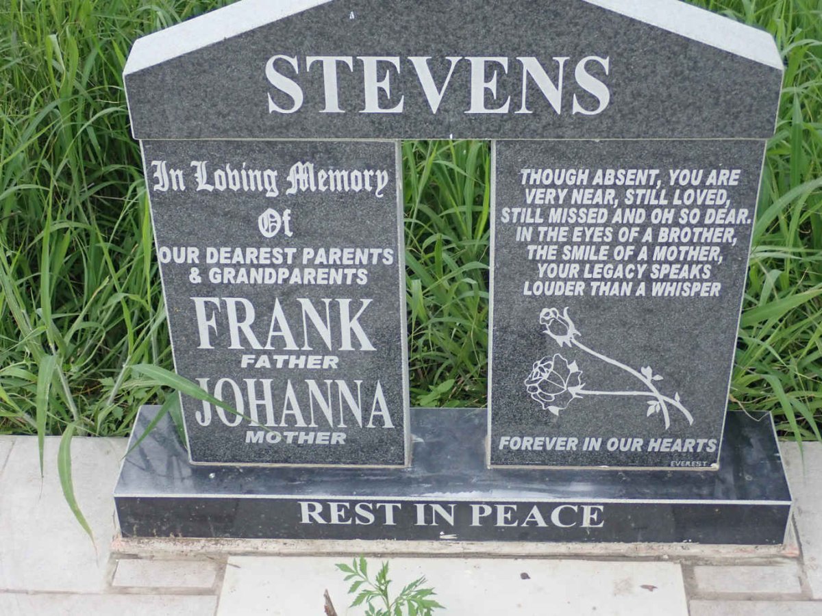 STEVENS Frank &amp; Johanna