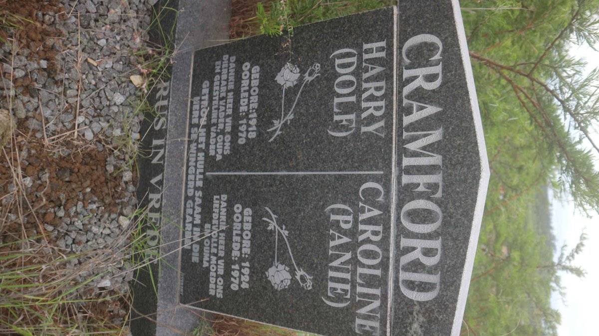 CRAMFORD Harry 1918-1970 &amp; Caroline 1924-1970