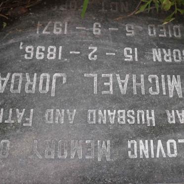 JORDAAN John Michael 1896-1971