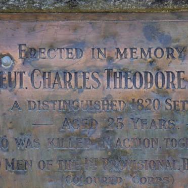 BAILIE Charles Theodore -1835