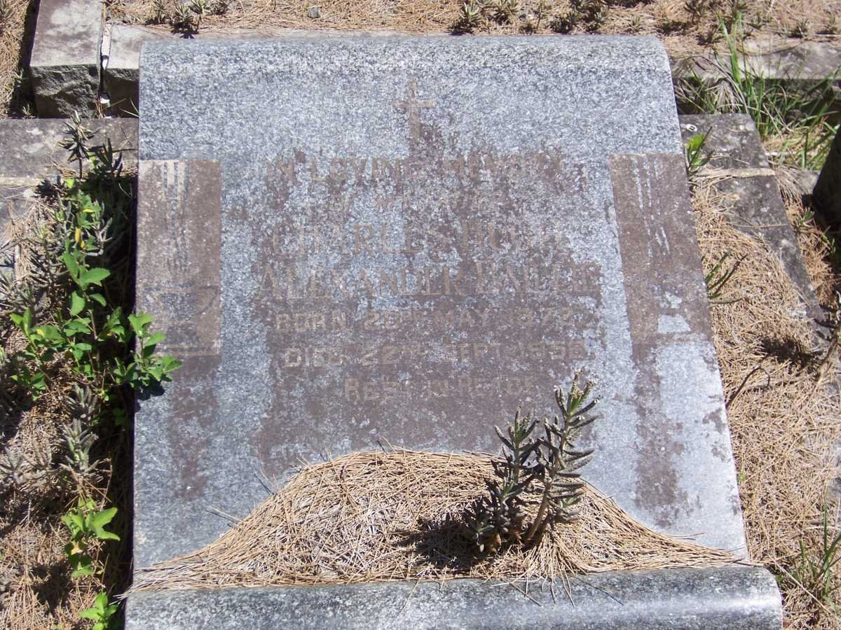BAILLIE Charles Hugh Alexander 1872-1958