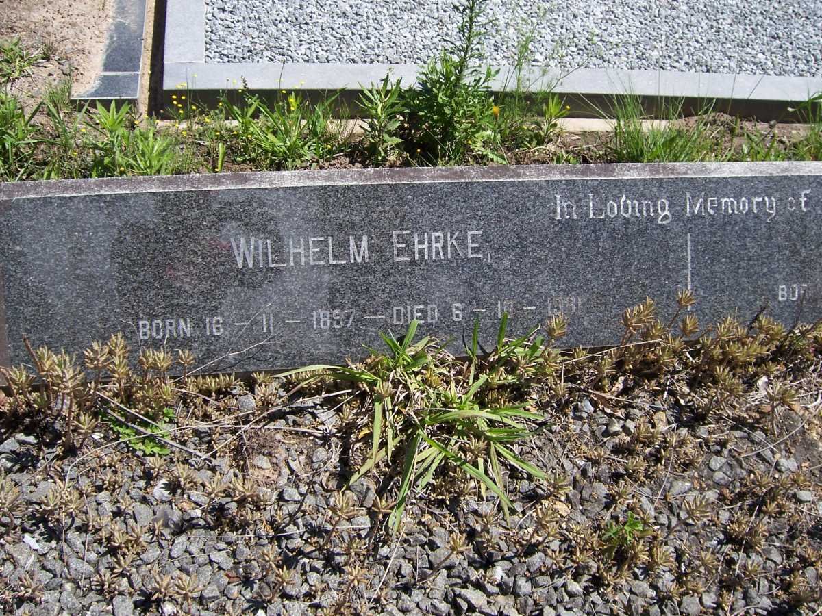 EHRKE Wilhelm 1897-19?? &amp; Louise E. 1899-1977