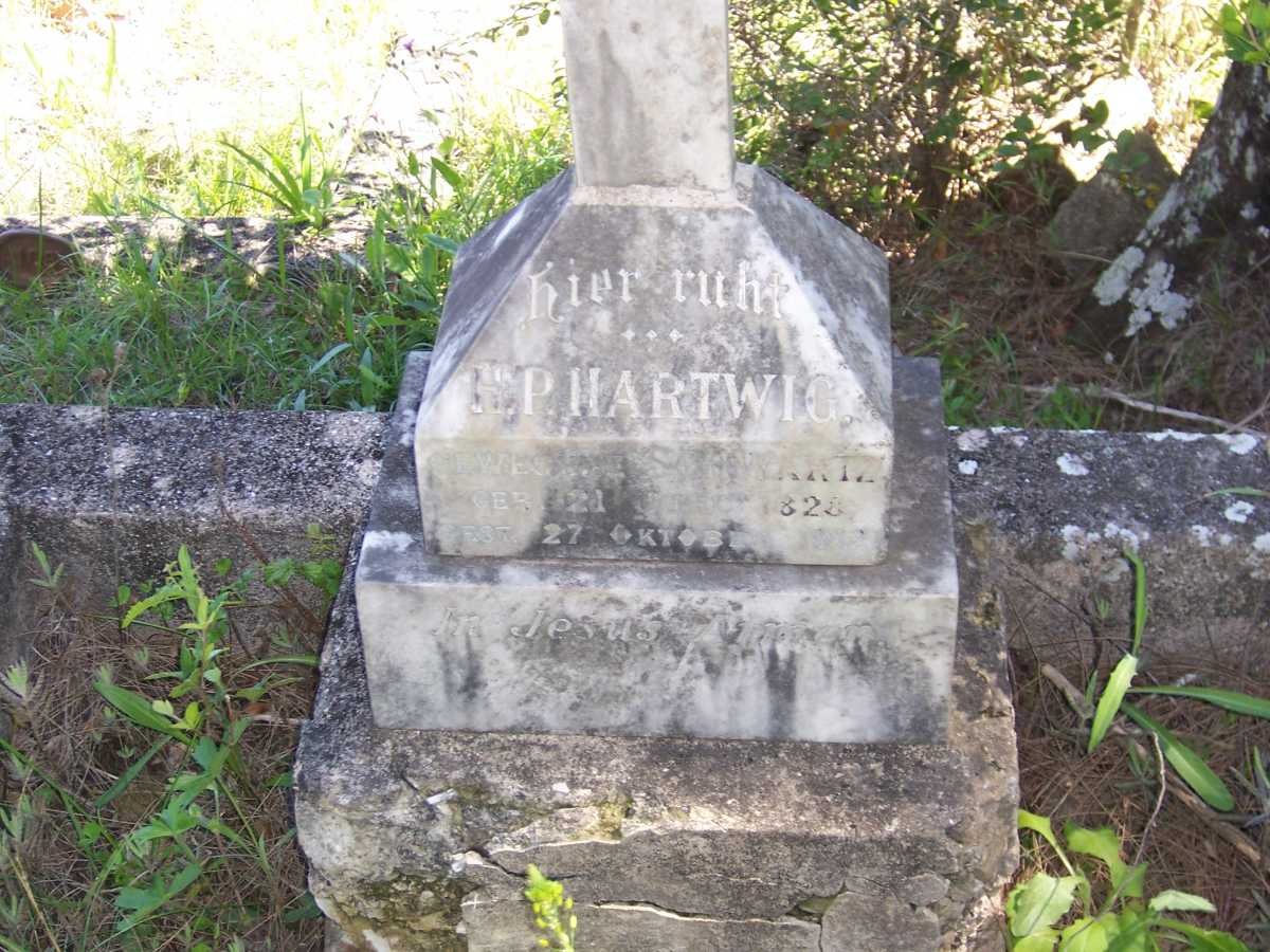HARTWIG H.P. ? SCHWARTZ 1828-19??