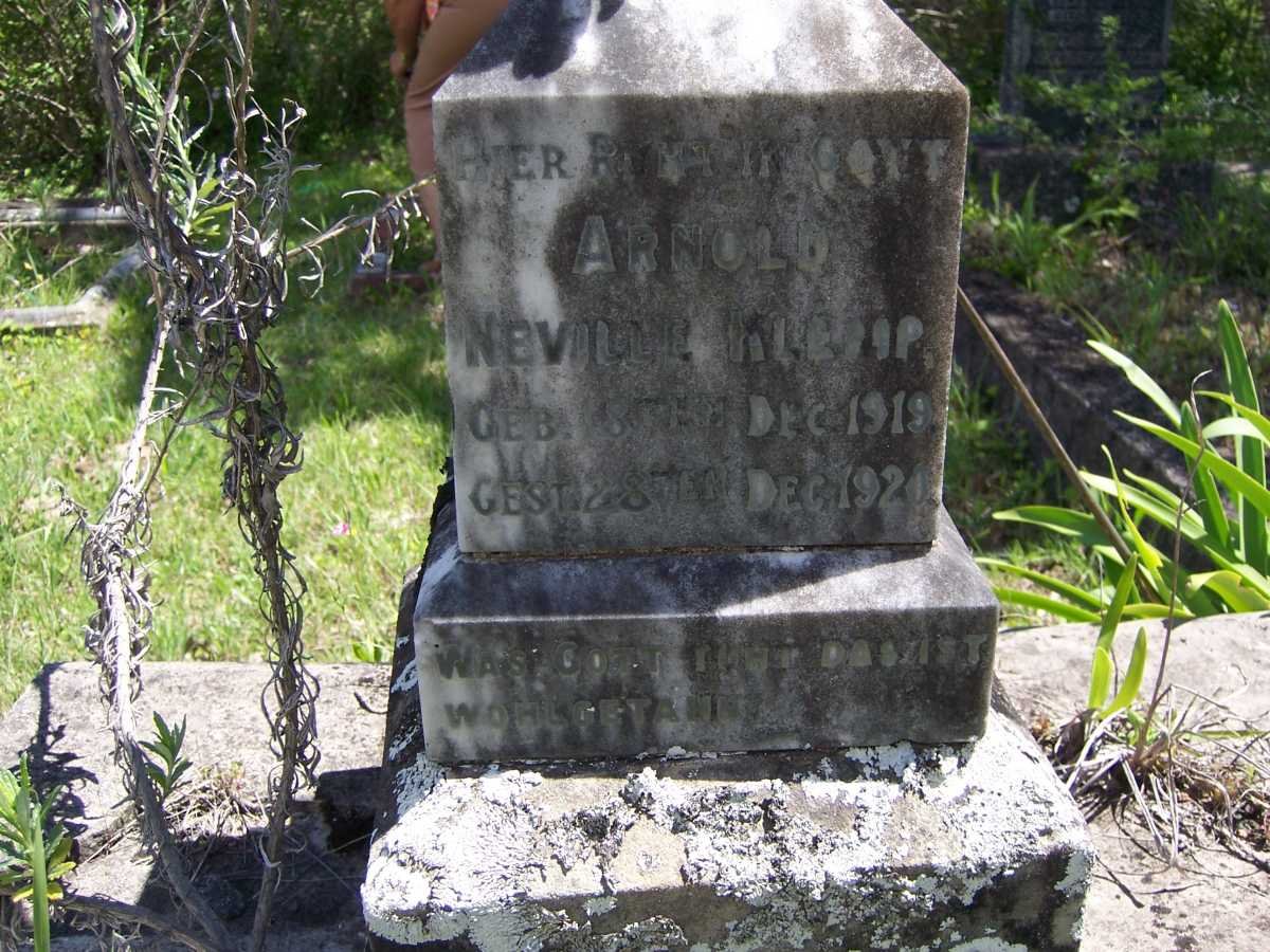 KLEMP Arnold Neville 1919-1920