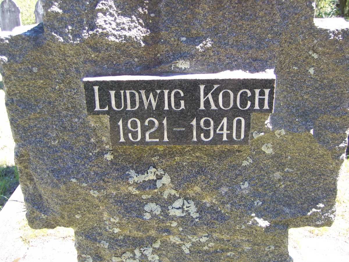 KOCH Ludwig 1921-1940