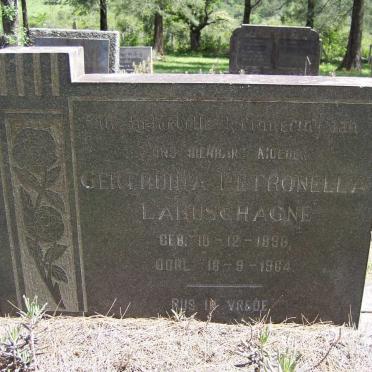 LABUSCHAGNE Gertruida Petronella 1898-1964