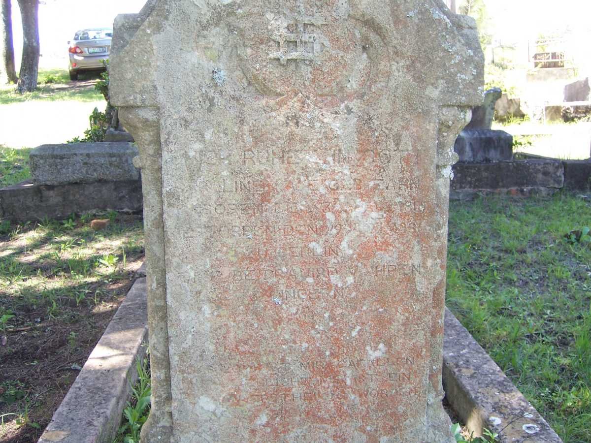 PAPE Caroline nee ZAHN 18??-1886