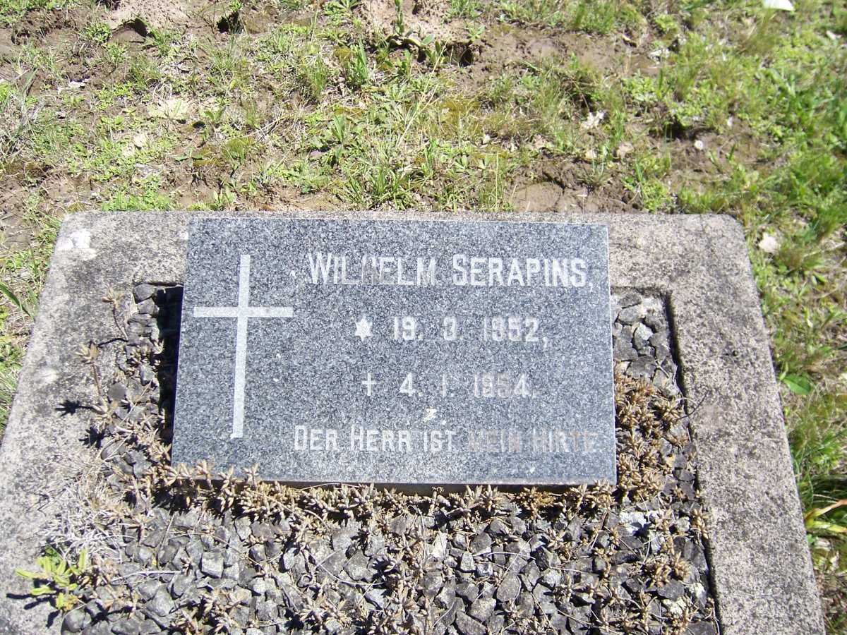 SERAPINS Wilhelm 1952-1954