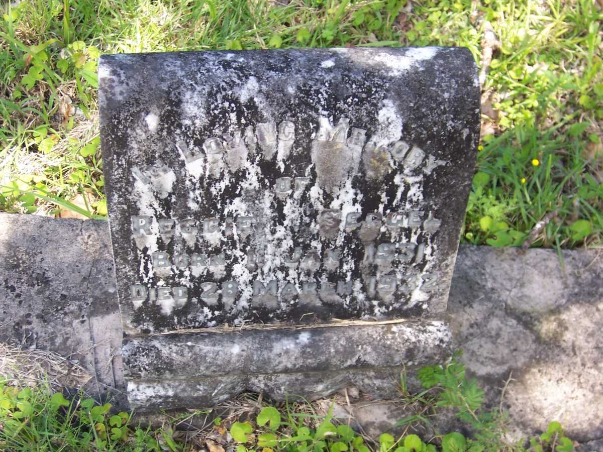 SERGEL Reggie 1931-1932