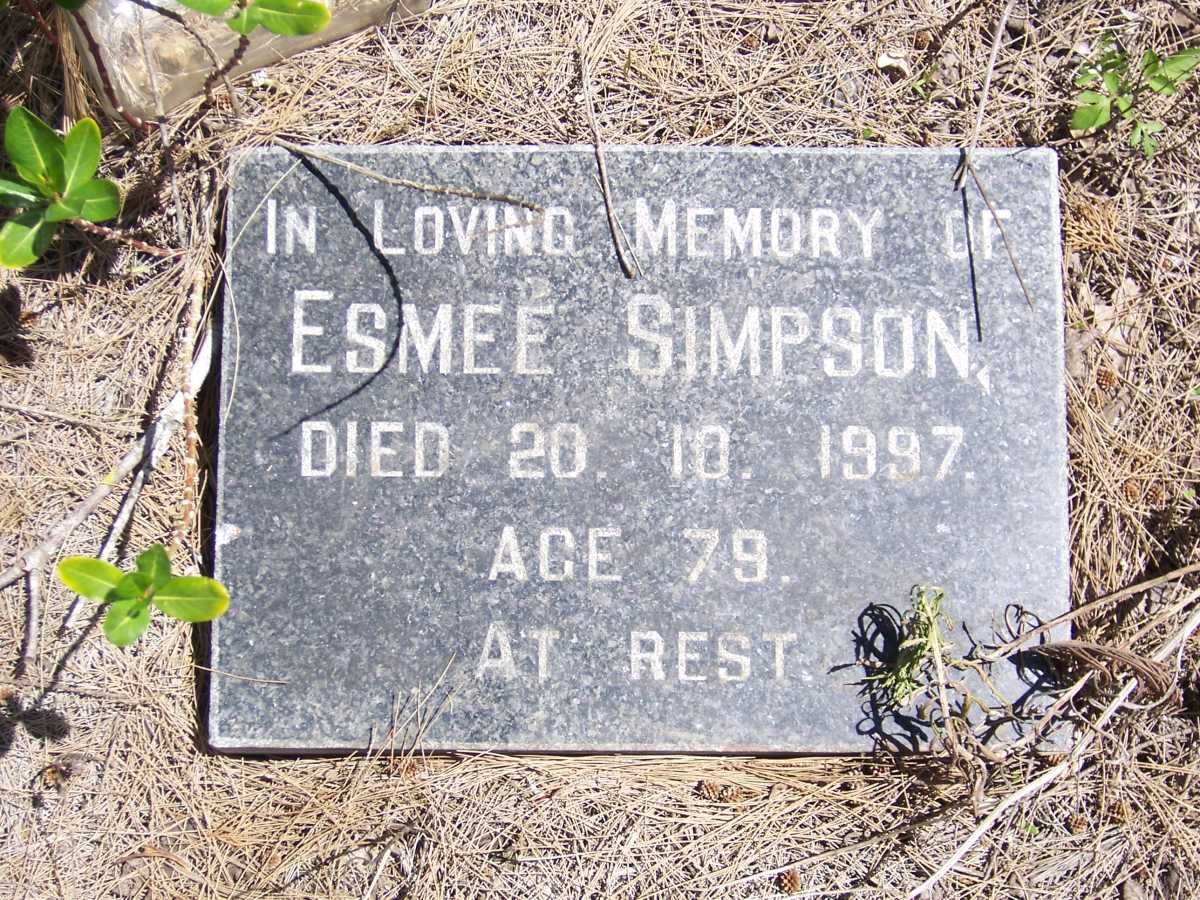 SIMPSON Esmee -1997