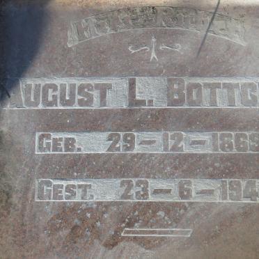 BOTTCHER August L. 1863-1944