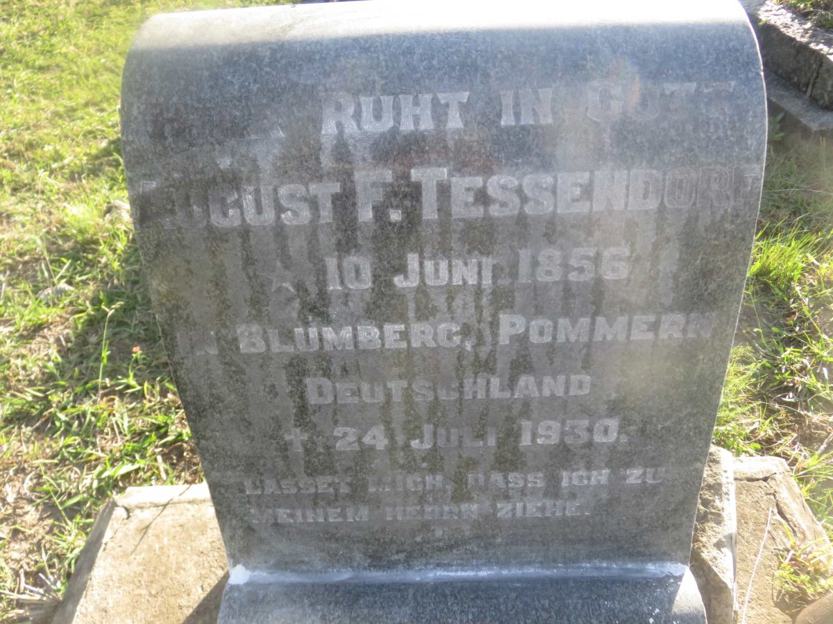 TESSENDORF August F. 1856-1930