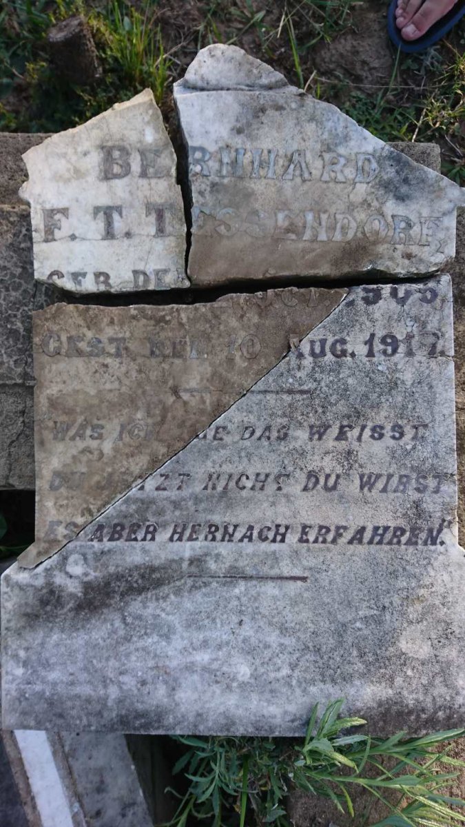 TESSENDORF Bernhard F.T. 1905-1917 