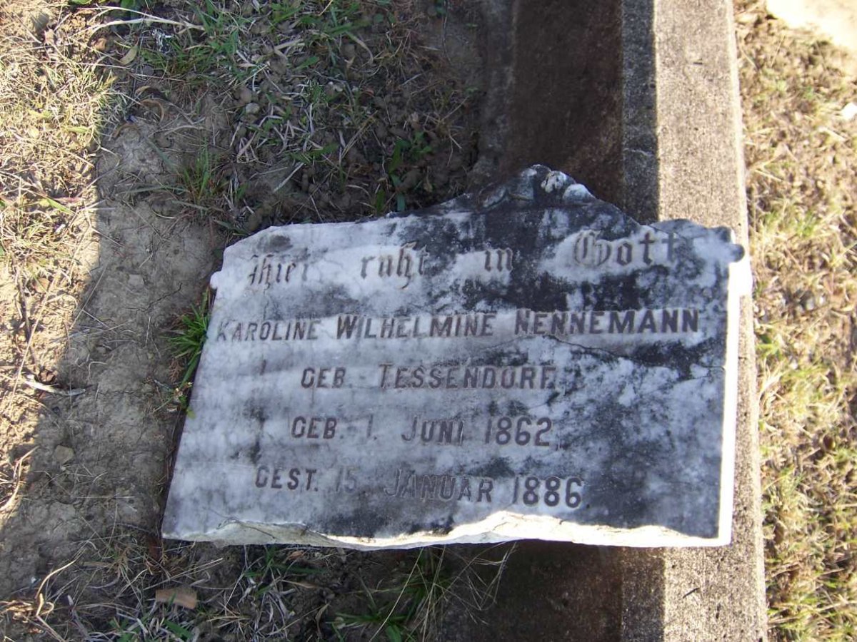 HENNEMANN Karoline Wilhelmine nee Tessendorf 1862-1886