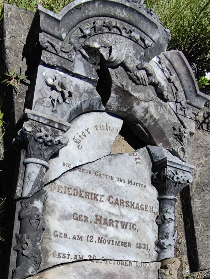 CARSHAGEN Friederike nee HARTWIG 1831-1903