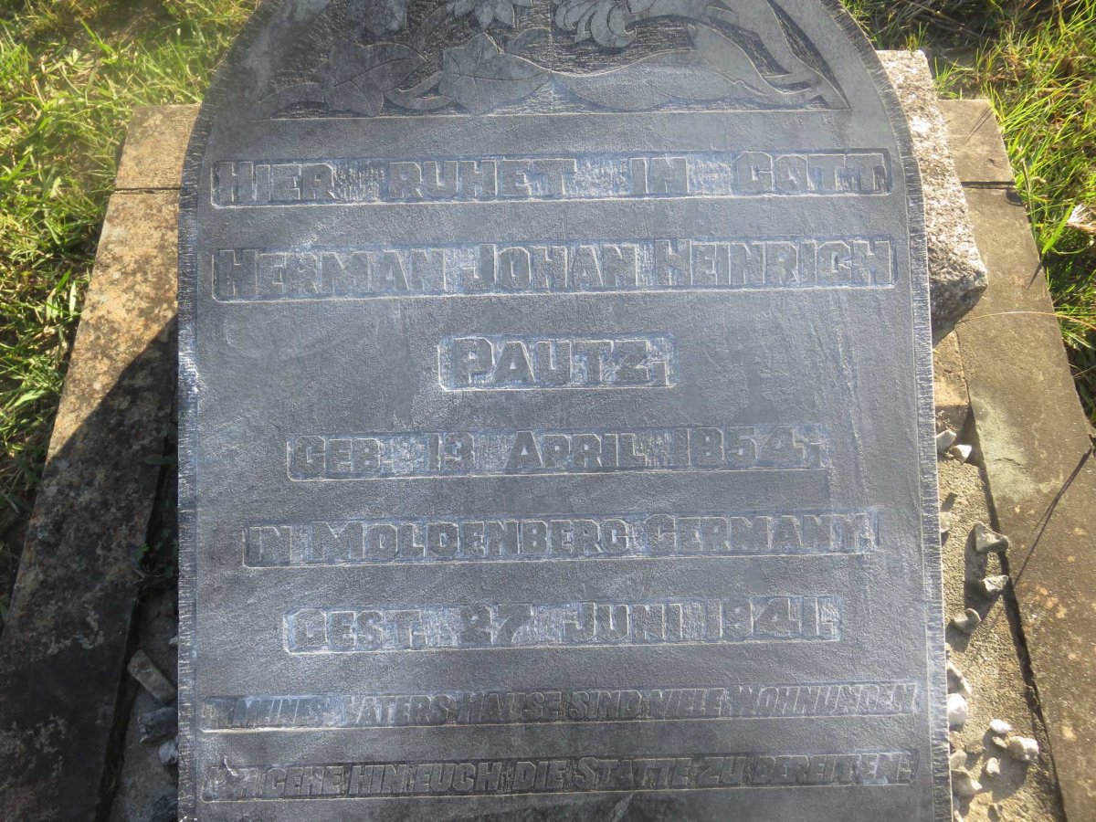 PAUTZ Herman Johan Heinrich 1854-1941