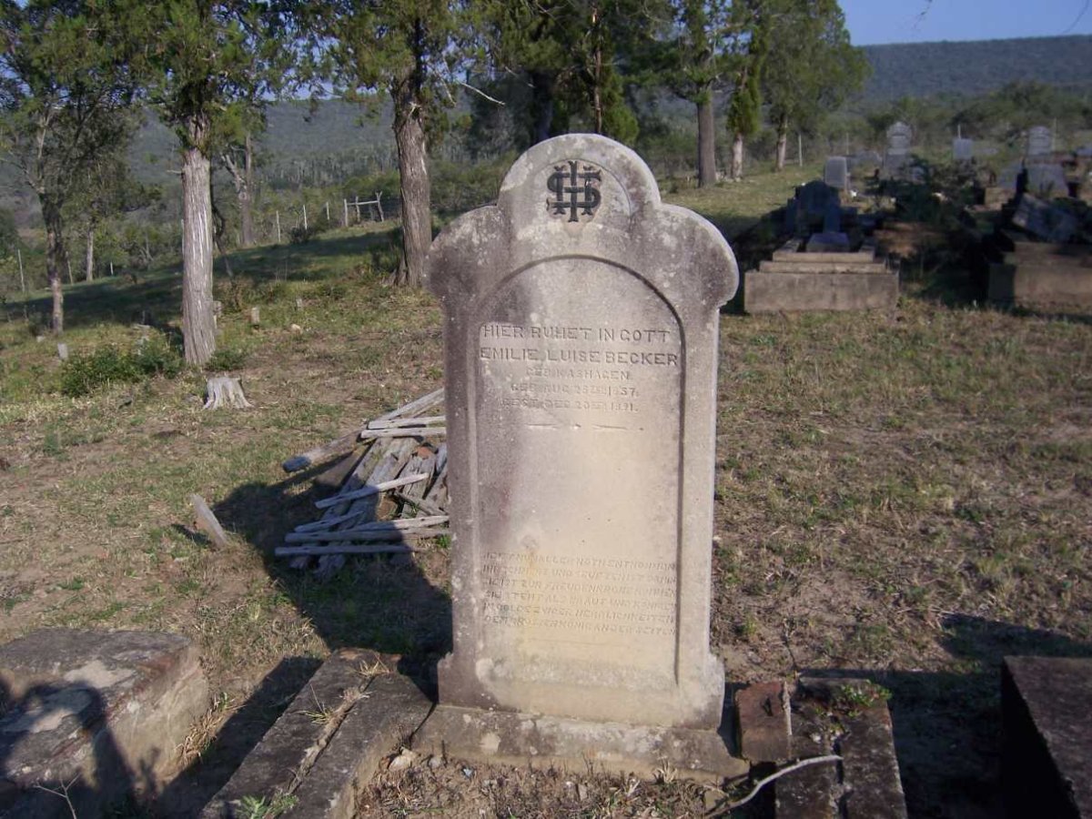 BECKER Emilie Luise nee KASHAGEN 1857-1891 _1