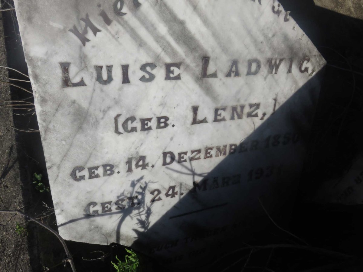 LADWIG Luise nee LENZ 1850-1931 _1