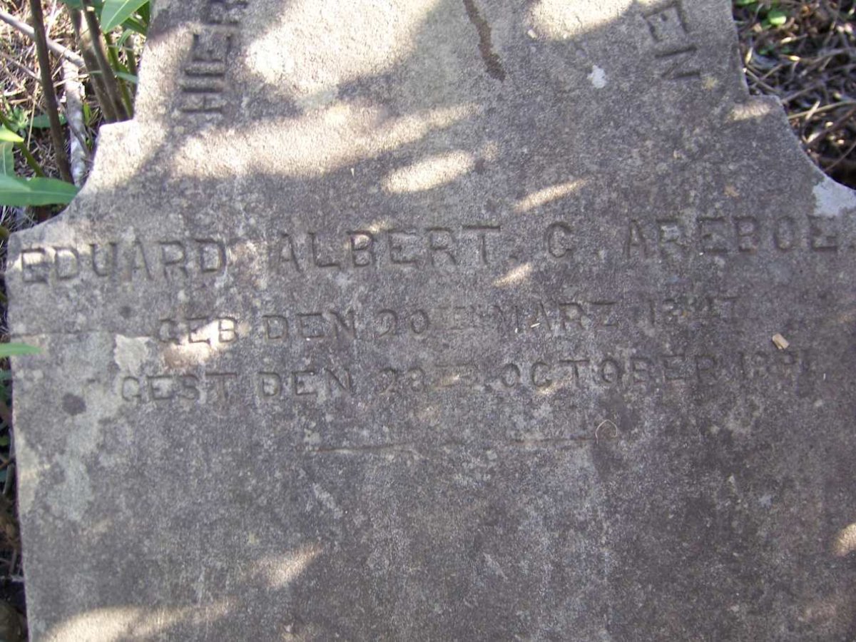 AREBOE Eduard Albert C. 1847-1891