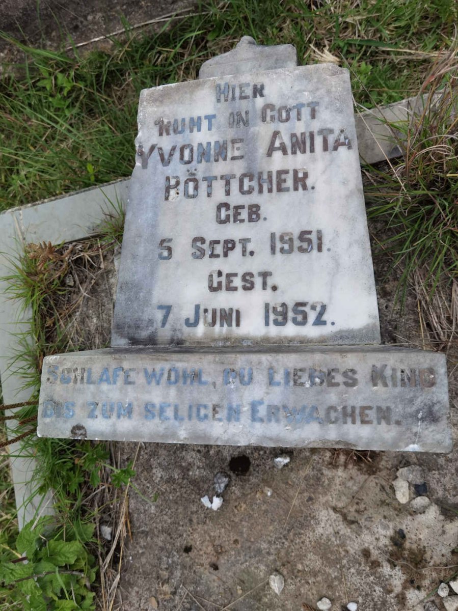 BOTTCHER Yvonne Anita 1951-1952