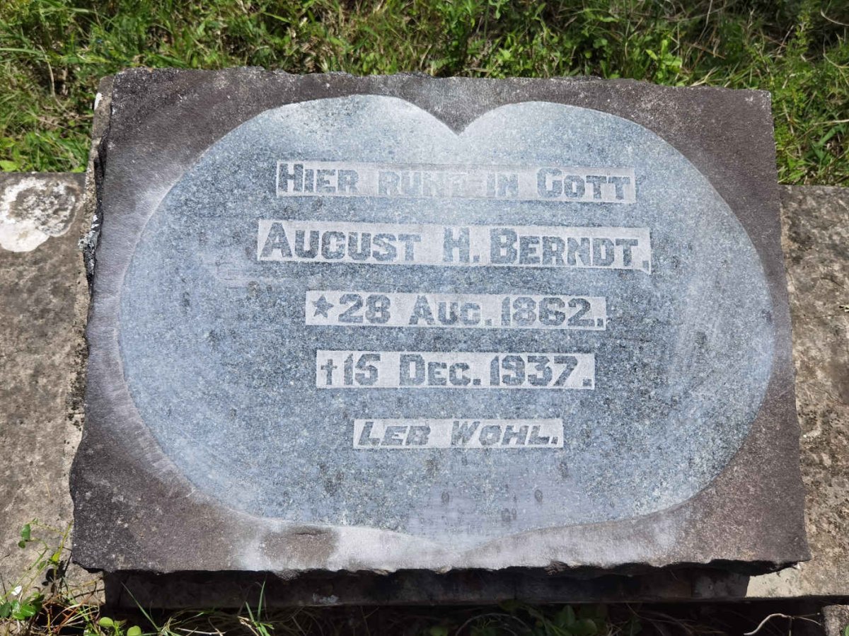BERNDT August H. 1862-1937