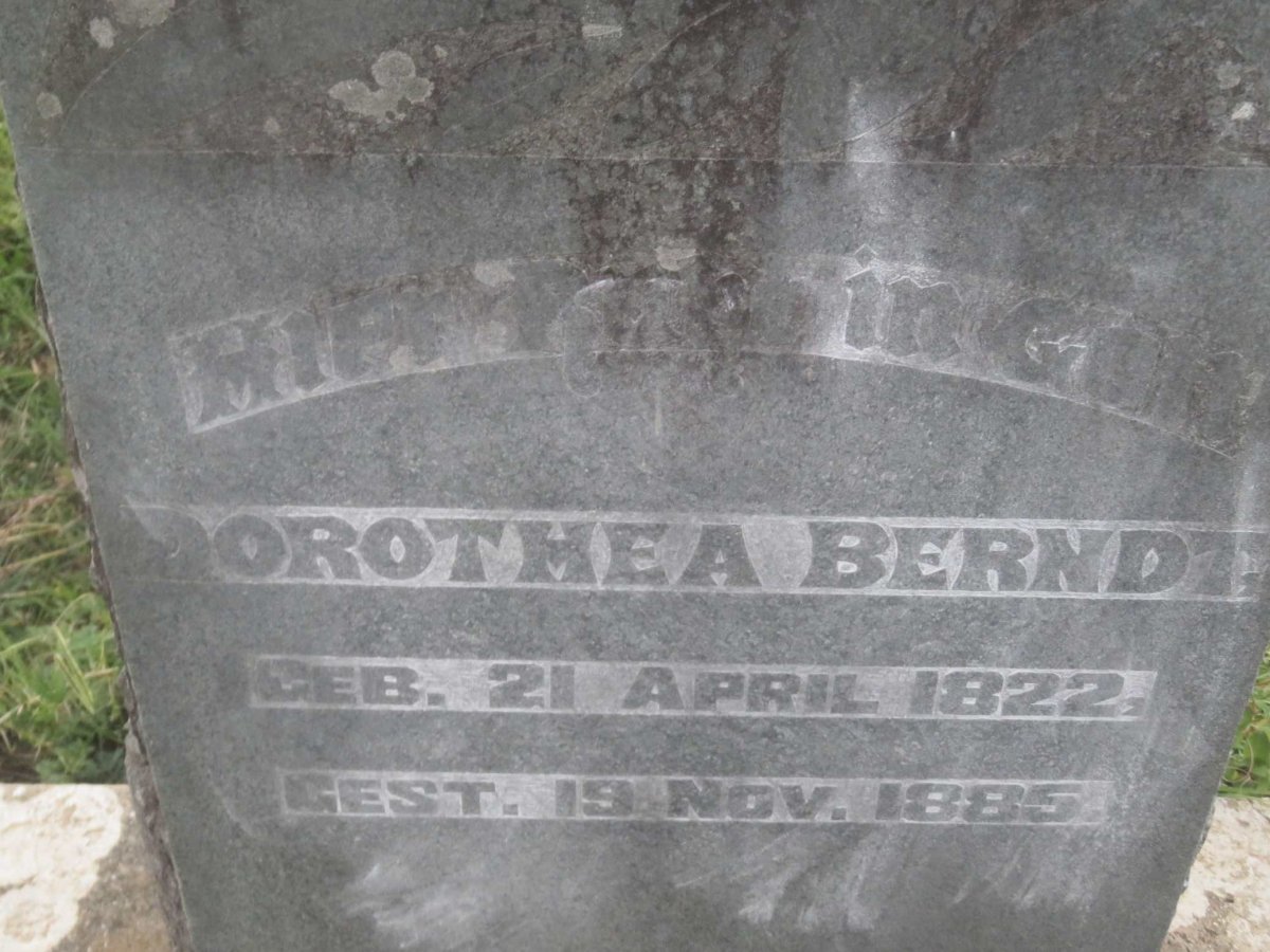 BERNDT Dorothea 1822-1885