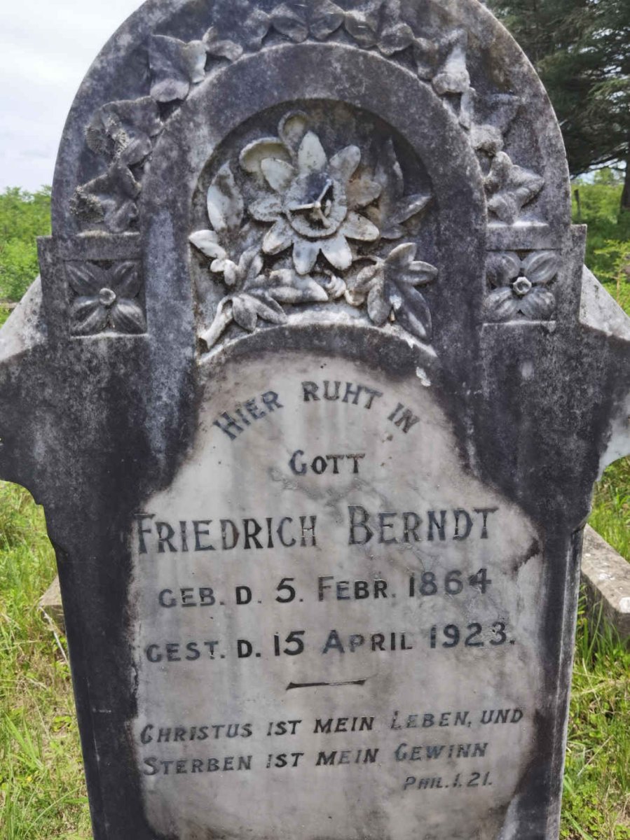 BERNDT Friedrich 1864-1923