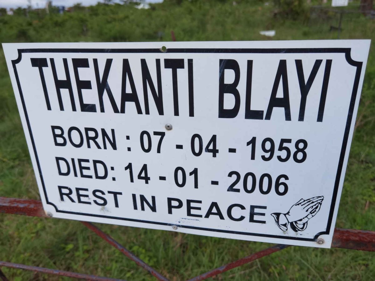 BLAYI Thekanti 1958-2006