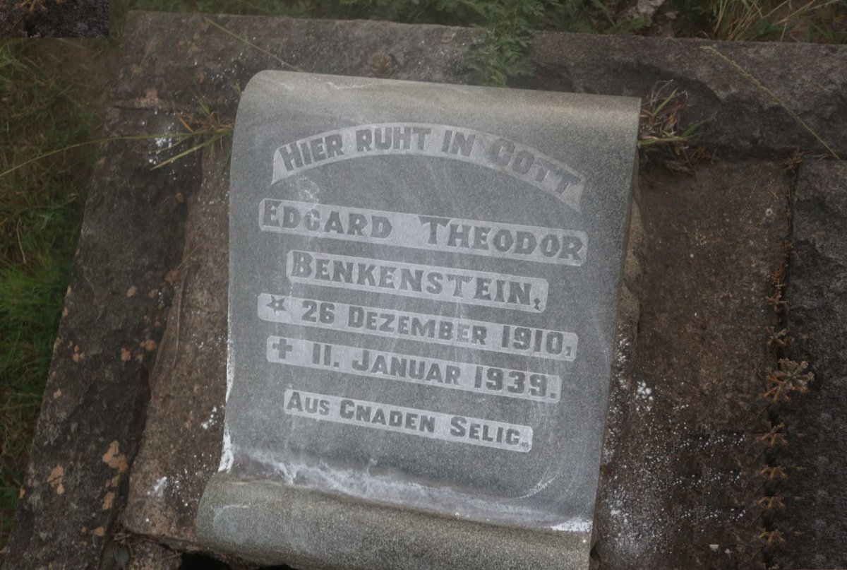 BENKENSTEIN Edgard Theodor 1910-1939