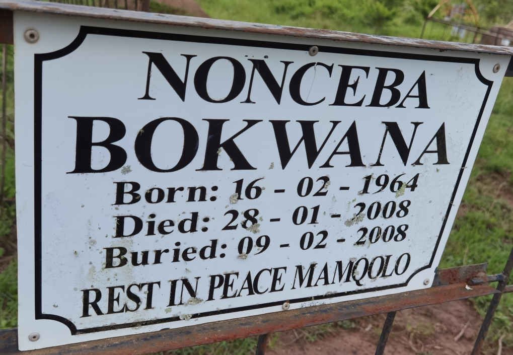 BOKWANA Noncebo 1964-2008