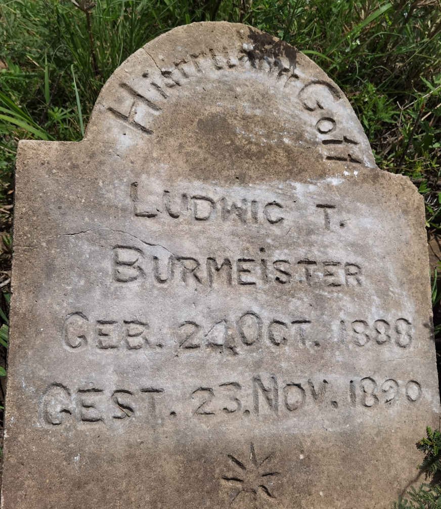 BURMEISTER Ludwig T. 1888-1890