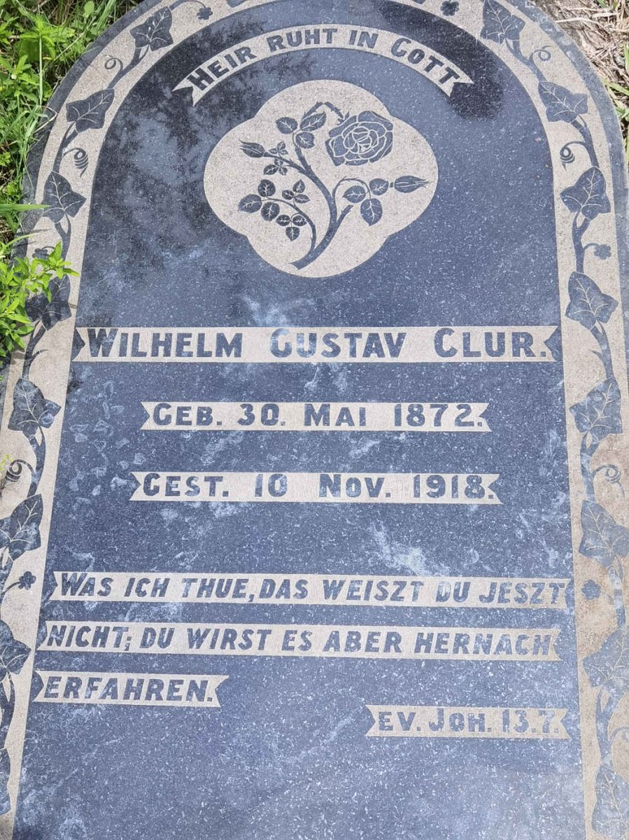 CLUR Wilhelm Gustav 1872-1918