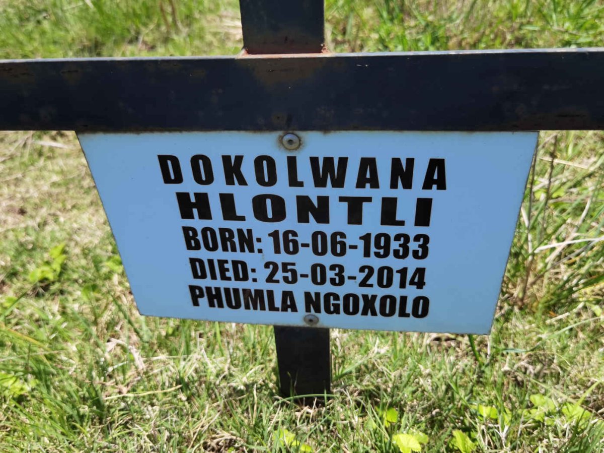 DOKOLWANA Hlontli 1933-2014